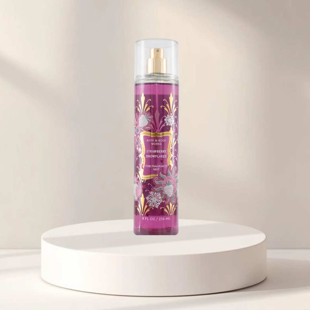 Strawberry Snowflakes - Body Splash Bath and Body Works