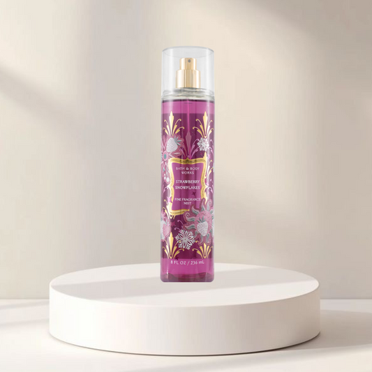 Strawberry Snowflakes - Body Splash Bath and Body Works