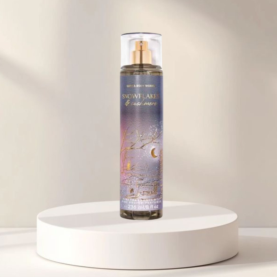 Snowflakes & Cashmere - Body Splash Bath and Body Works