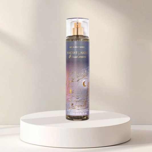 Snowflakes & Cashmere - Body Splash Bath and Body Works