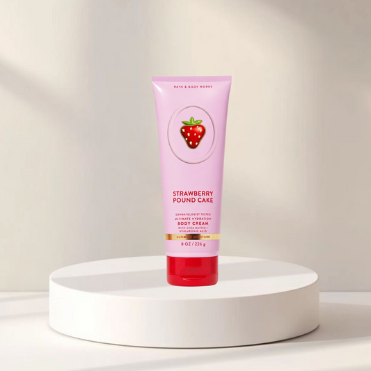 Strawberry Pound Cake - Crema Corporal Bath and Body Works